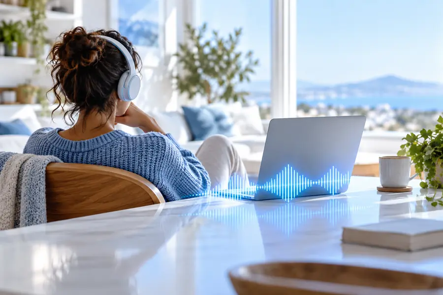 A cleaner listening-oriented interface